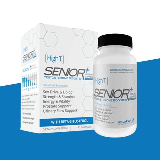 
                  
                    [High T] SENIOR - Testosterone Booster + Prostate Support 90ct
                  
                
